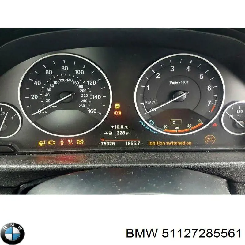 Prowadnica zderzaka tylnego lewa BMW 51127285561 cena, od 81,72 USD