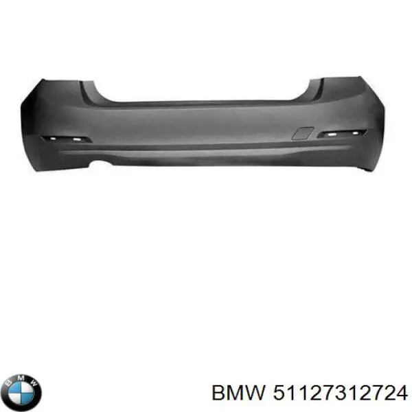 Zderzak tylny BMW 51127312724 cena, od 317,94 USD