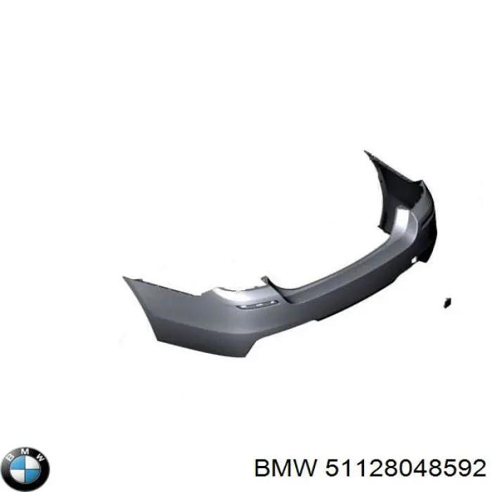 Zaślepka zderzaka haka holowniczego tylna BMW 51128048592 cena, od 17,41 USD