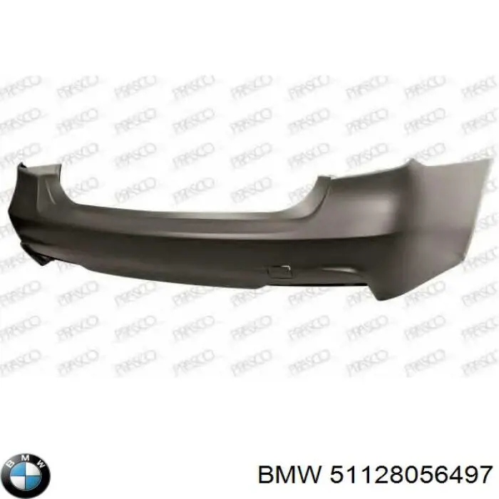 51128056497 BMW Zderzak tylny