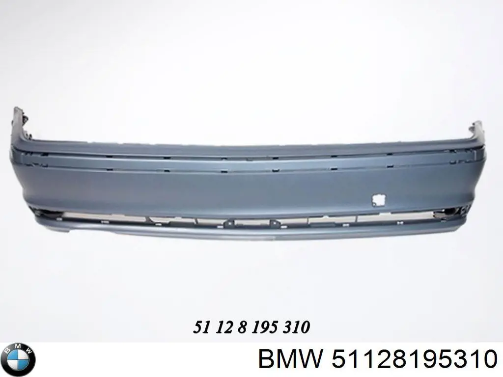 Zderzak tylny BMW 51128195310 cena, od 187,28 USD