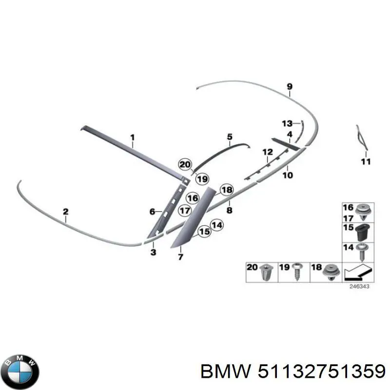 Listwa ochronna maski MINI Cooper hatchback (R56) (2005 - 2014) cena, od 130,13 USD