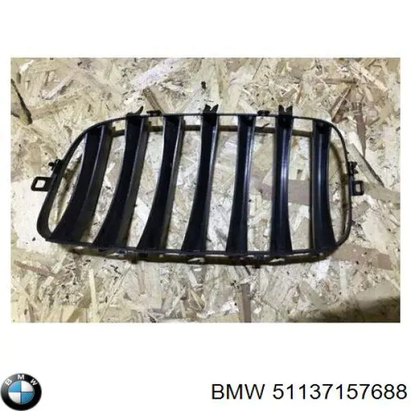 Atrapa chłodnicy prawa BMW 51137157688 cena, od 32,72 USD