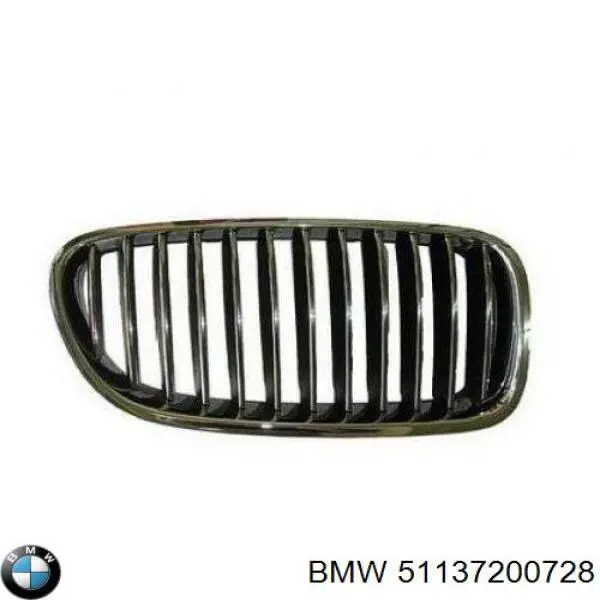 Do koszyka 51137200728 BMW Atrapa chłodnicy prawa