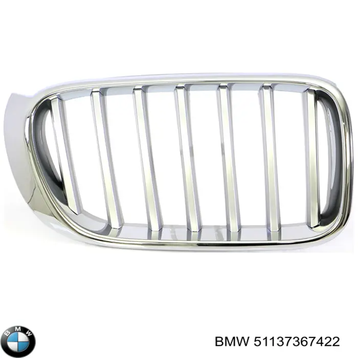 Atrapa chłodnicy prawa BMW 51137367422 cena, od 55,81 USD