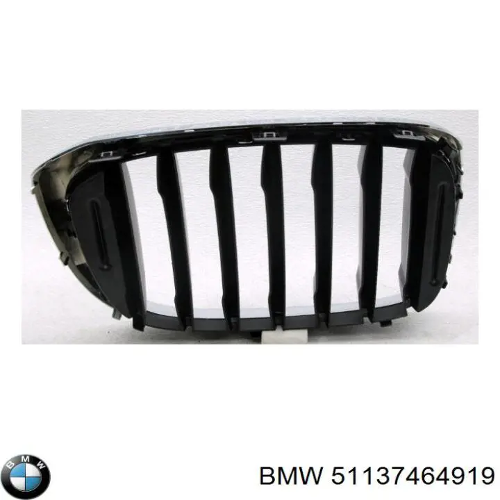 Atrapa chłodnicy lewa BMW 51137464919 cena, od 105,56 USD