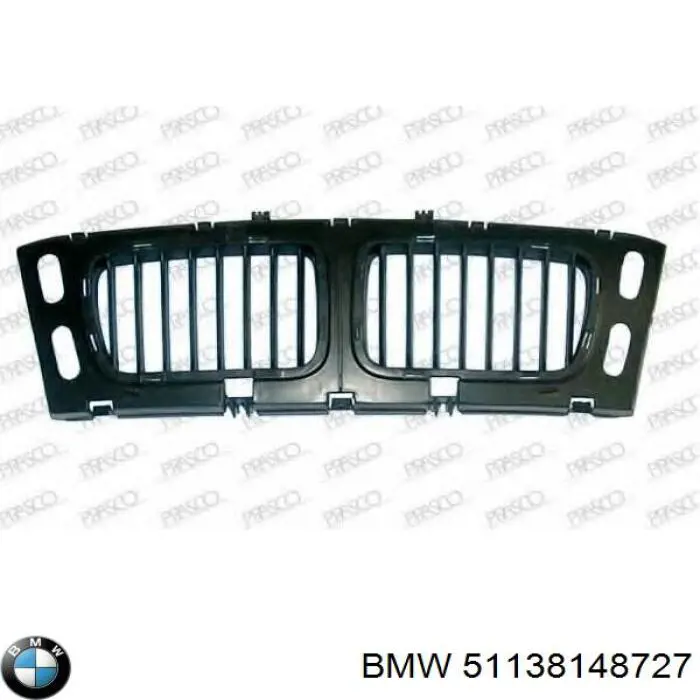 Atrapa chłodnicy BMW 51138148727 cena, od 19,25 USD
