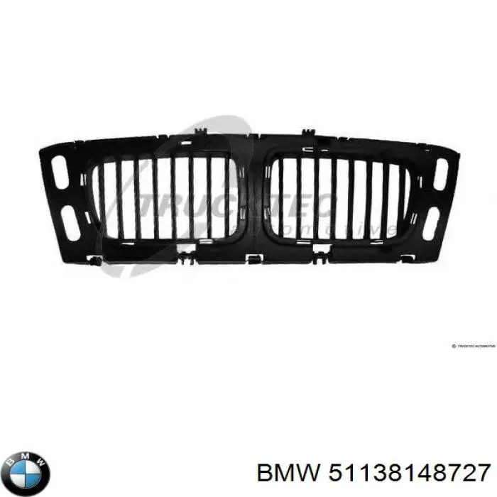 Do koszyka 51138148727 BMW Atrapa chłodnicy
