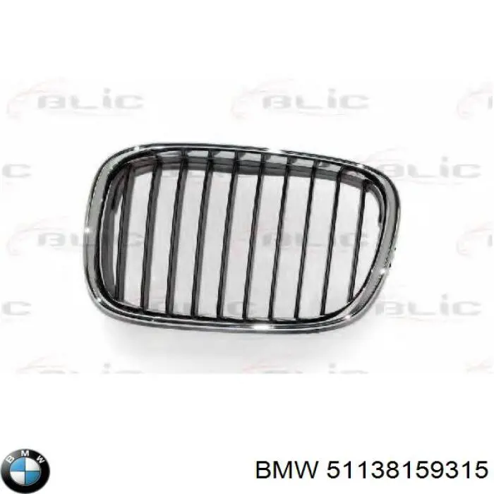 Do koszyka 51138159315 BMW Atrapa chłodnicy lewa