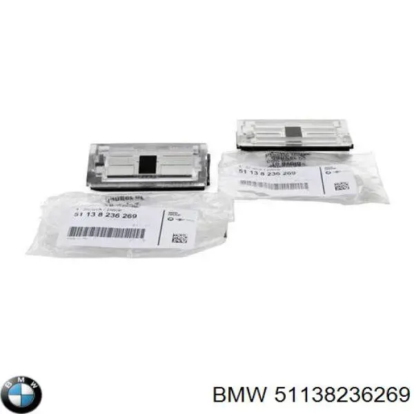 Do koszyka 51138236269 BMW Lampa oświetlenia tylnej tablicy rejestracyjnej