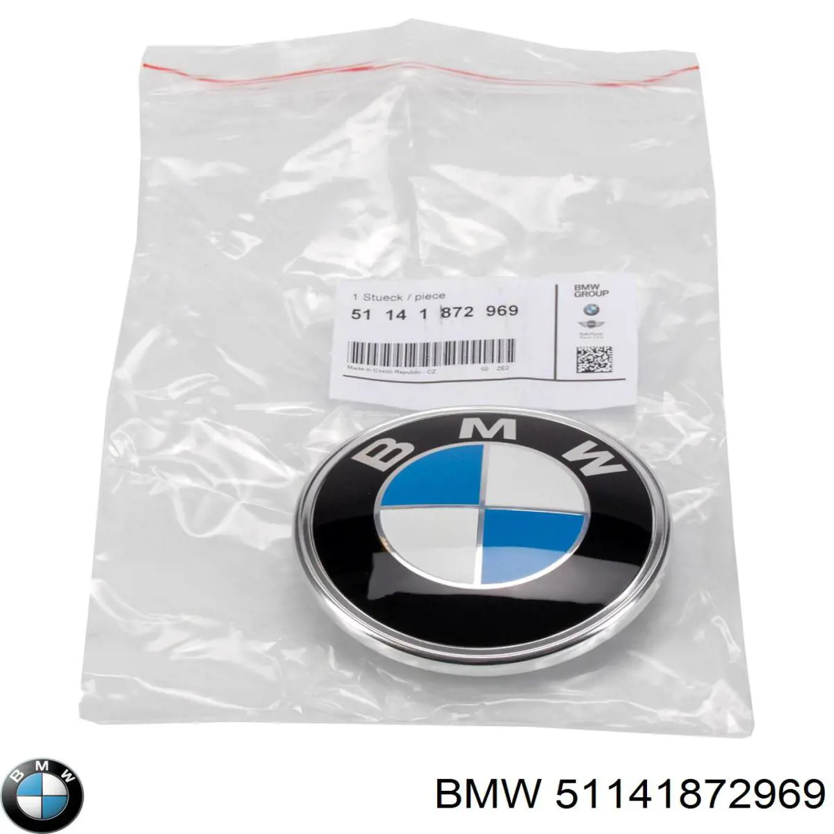 Emblemat na klapę bagaznika (znaczek firmowy) do BMW 3  E30