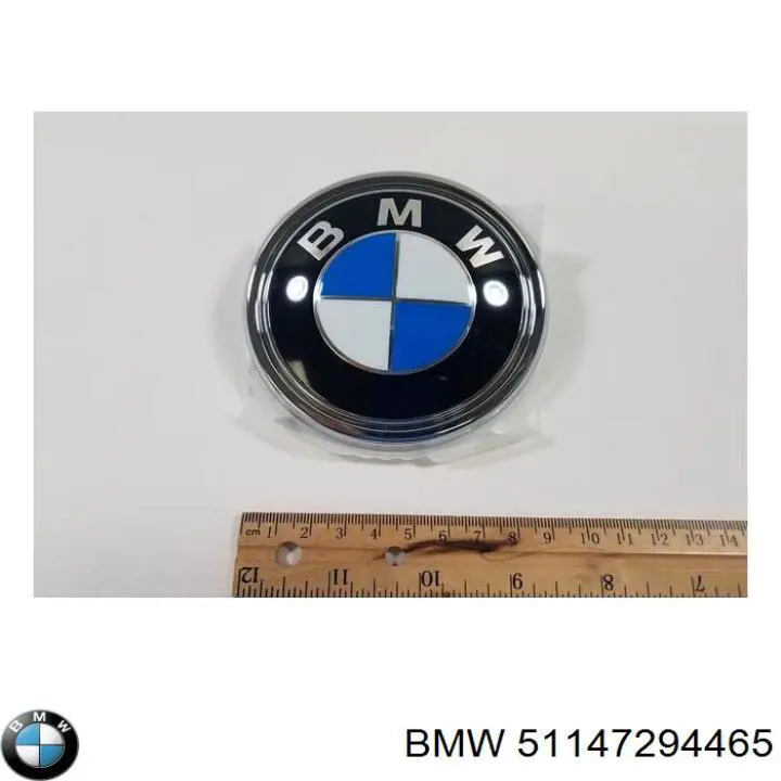 Emblemat na klapę bagaznika (znaczek firmowy) BMW X5 SUV (F15, F85) (2013 - 2018) cena, od 47,06 USD