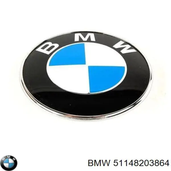 Do koszyka Emblemat na klapę bagaznika (znaczek firmowy) BMW 5  E39