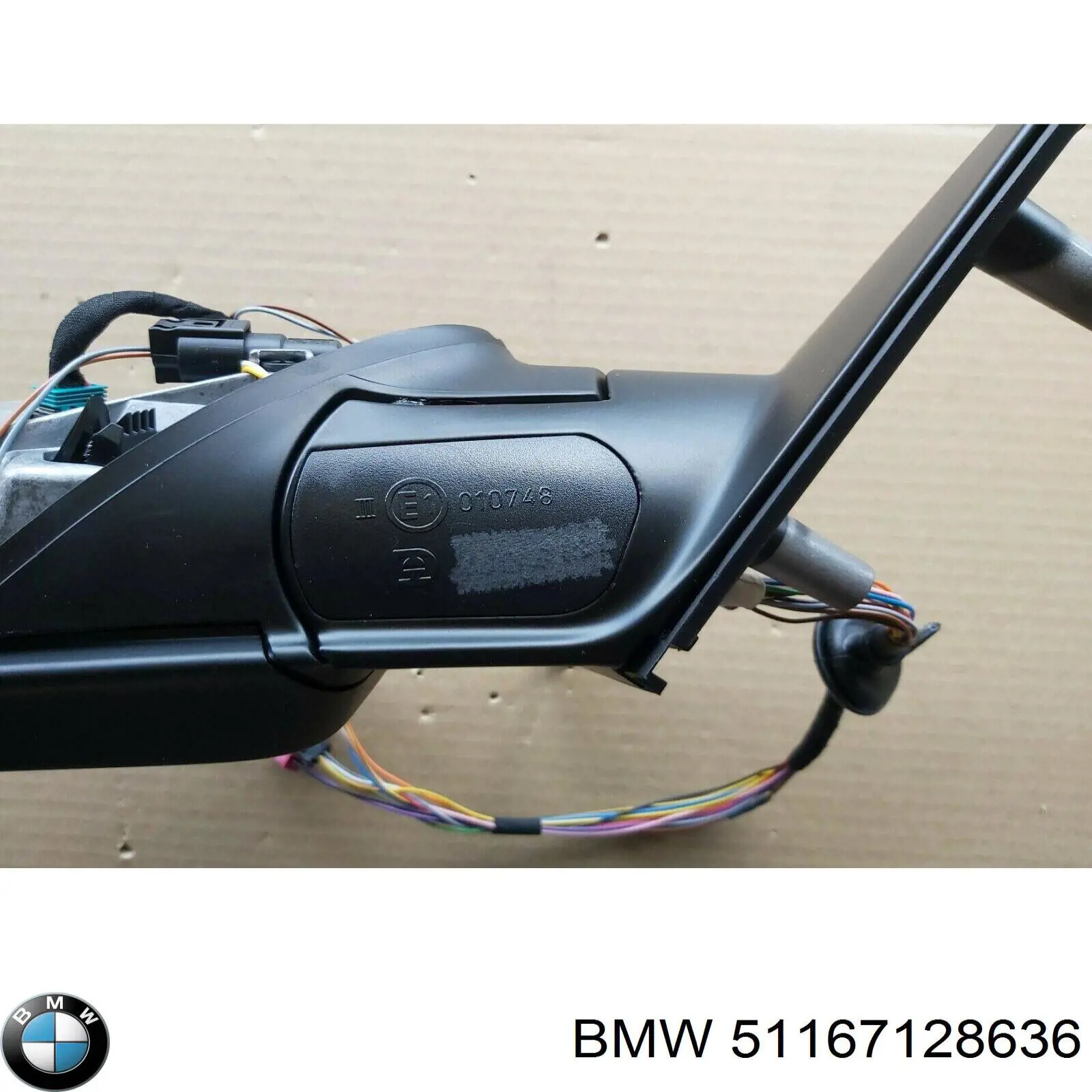 Lusterko wsteczne prawe BMW 51167128636 cena, od 47,06 USD