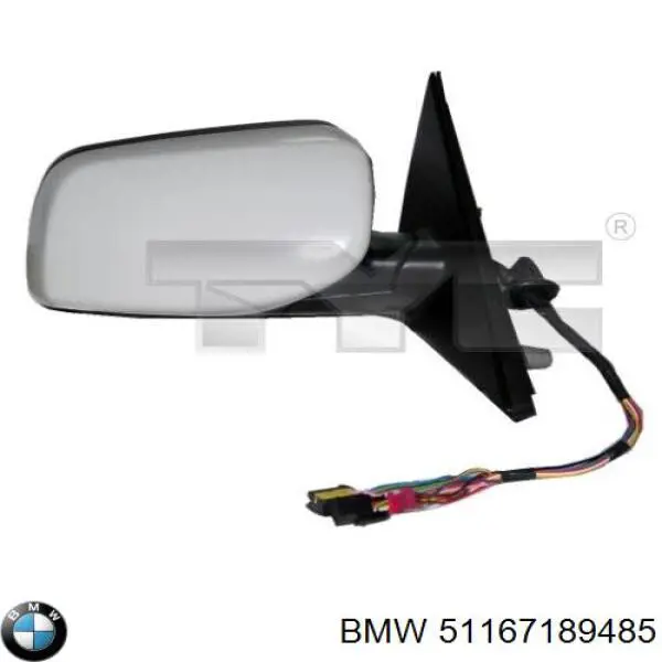 Lusterko wsteczne lewe BMW 51167189485 cena, od 114,07 USD