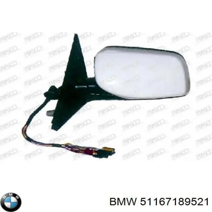 Lusterko wsteczne lewe BMW 51167189521 cena, od 311,18 USD