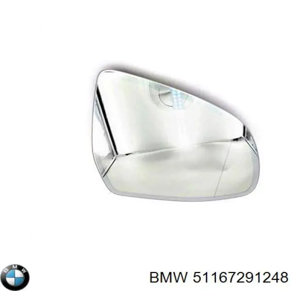 Wkład lusterka wstecznego prawego BMW 51167291248 cena, od 190,04 USD