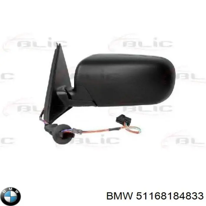 51168184833 BMW lusterko wsteczne lewe