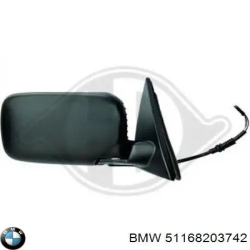 Do koszyka 51168203742 BMW Lusterko wsteczne prawe