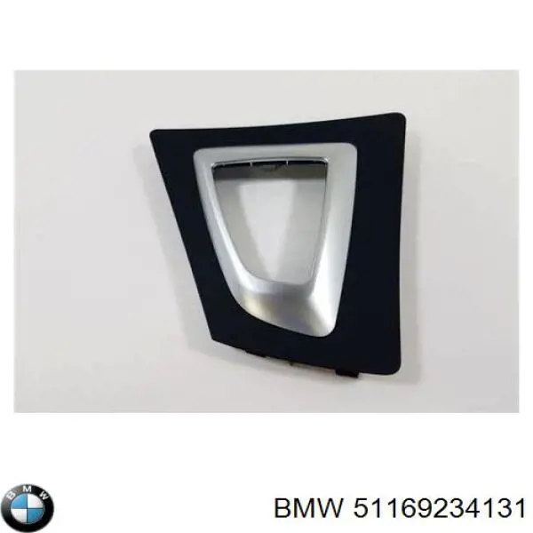 Nakładka na konsolę dźwigni automatycznej skrzyni zmiany biegów BMW 51169234131 cena, od 57,89 USD