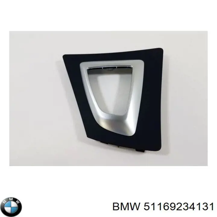Nakładka na konsolę dźwigni automatycznej skrzyni zmiany biegów BMW 51169234131 cena, od 56,28 USD