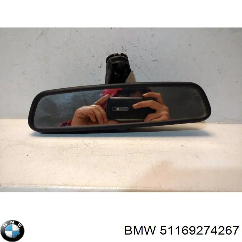 Lusterko wewnętrzne BMW 51169274267 cena, od 81,72 USD
