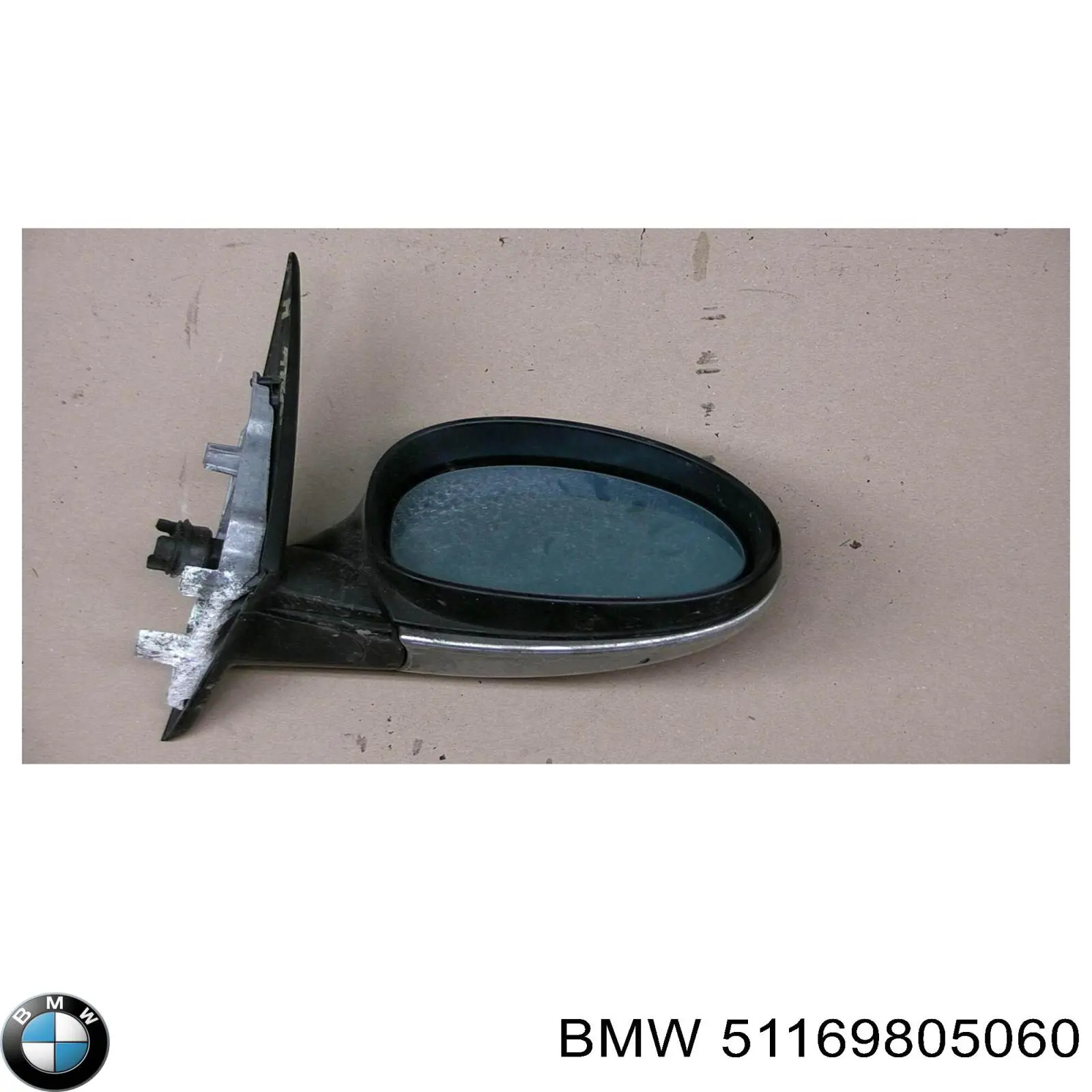 Lusterko wsteczne prawe BMW 51169805060 cena, od 143,02 USD
