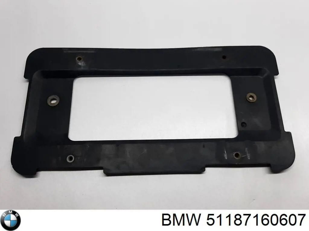 Do koszyka 51187160607 BMW Ramka do mocowania tylnej tablicy rejestracyjnej