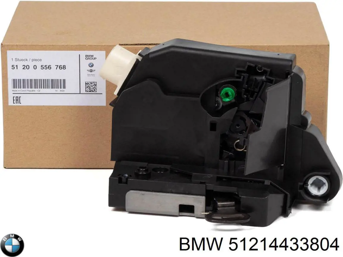 51214433804 BMW Zamek drzwi przednich lewych