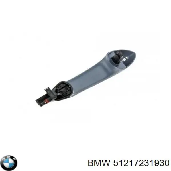 Klamka drzwi tylnych prawa zewnętrzna BMW 51217231930 cena, od 69,81 USD