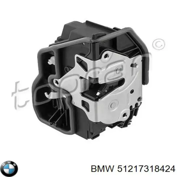Zamek drzwi przednich prawych BMW 51217318424 cena, od 63,62 USD