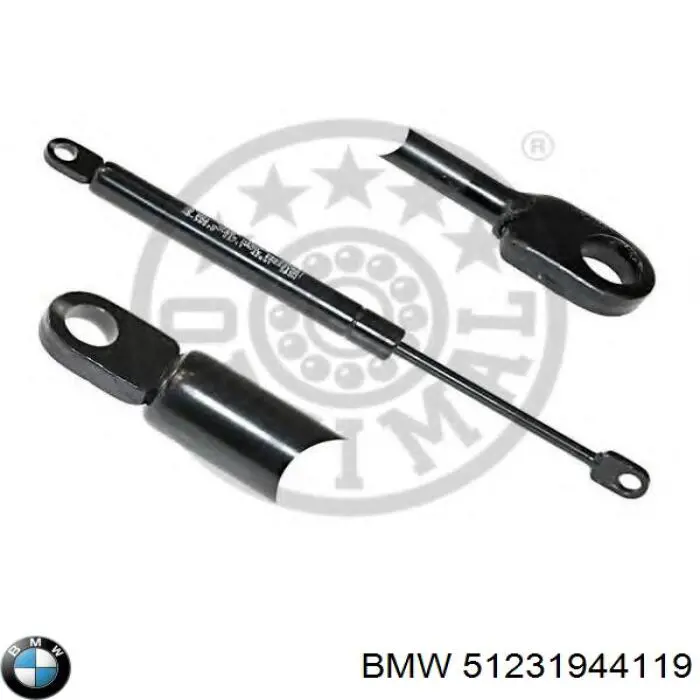 Do koszyka 51231944119 BMW Amortyzator maski
