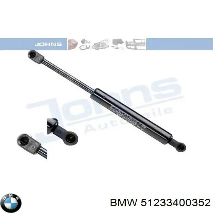 Amortyzator maski BMW 51233400352 cena, od 15,90 USD