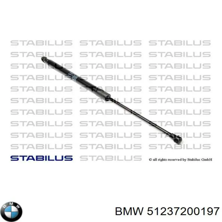 Amortyzator maski BMW 51237200197 cena, od 48,82 USD