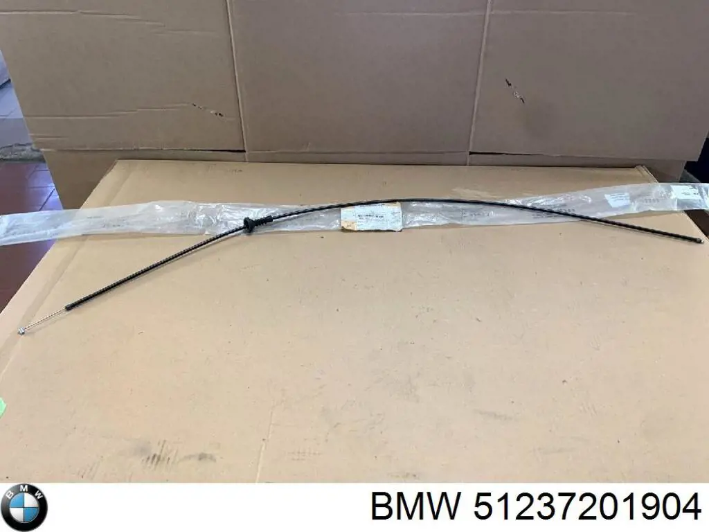 Do koszyka 51237201904 BMW Linka otwierania maski tylna
