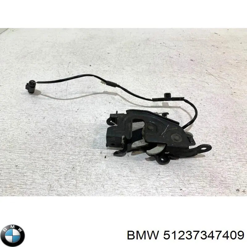 Zamek maski prawy BMW 51237347409 cena, od 114,60 USD
