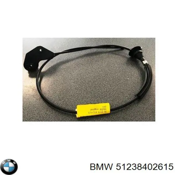 Do koszyka 51238402615 BMW Linka otwierania maski tylna