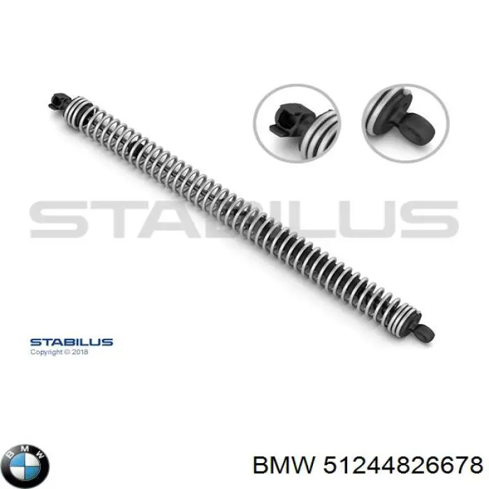 51244826678 BMW Amortyzator klapy bagażnika (3/5 drzwi-tylnych)