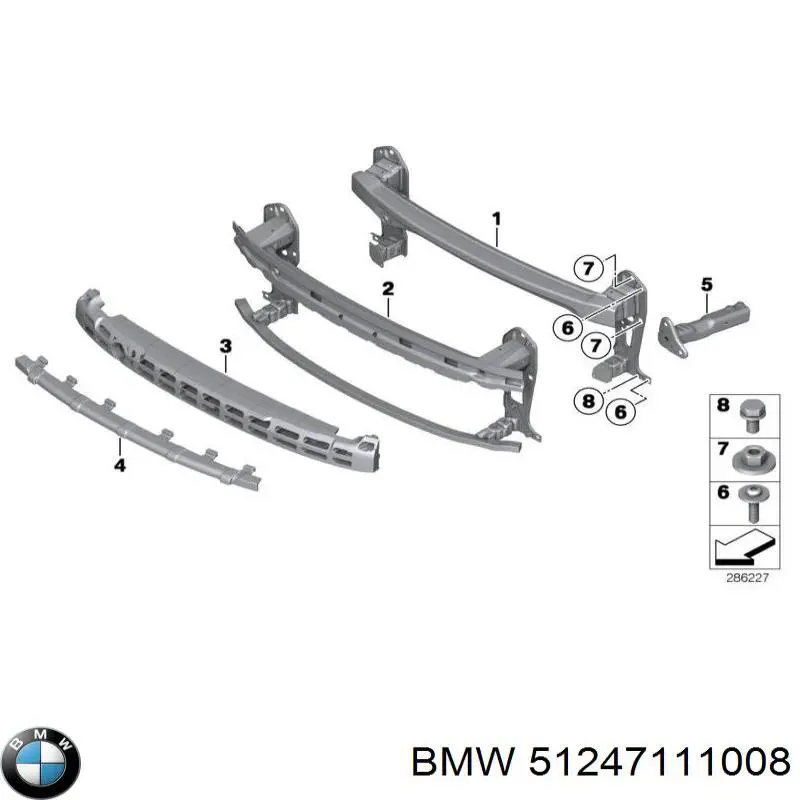 Zamek klapy bagażnika (3/5 drzwi tylnych) BMW 51247111008 cena, od 80,02 USD
