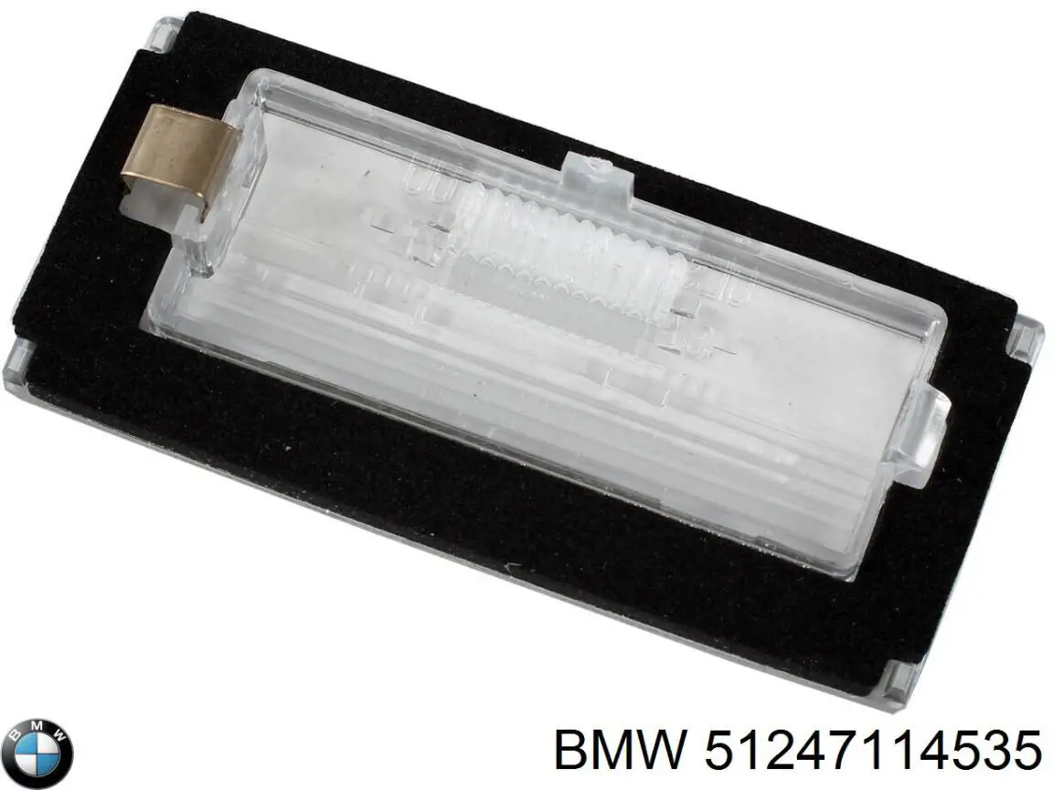 51247114535 BMW Lampa oświetlenia tylnej tablicy rejestracyjnej