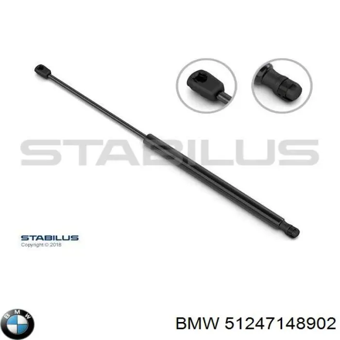 51247148902 BMW Amortyzator klapy bagażnika (3/5 drzwi-tylnych)