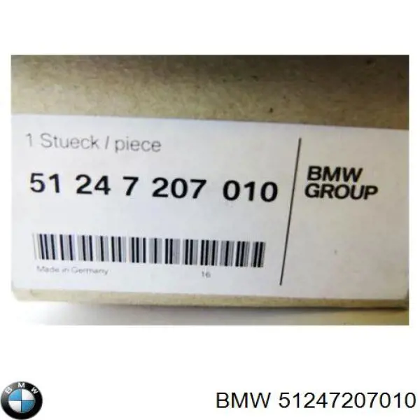 Amortyzator klapy bagażnika (3/5 drzwi-tylnych) BMW 51247207010 cena, od 107,84 USD