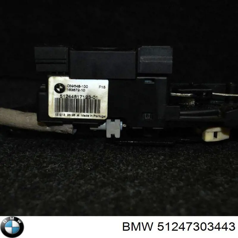 Silniczek zamka klapy bagażnika (drzwi 3/5 tylnych) BMW 51247303443 cena, od 109,26 USD