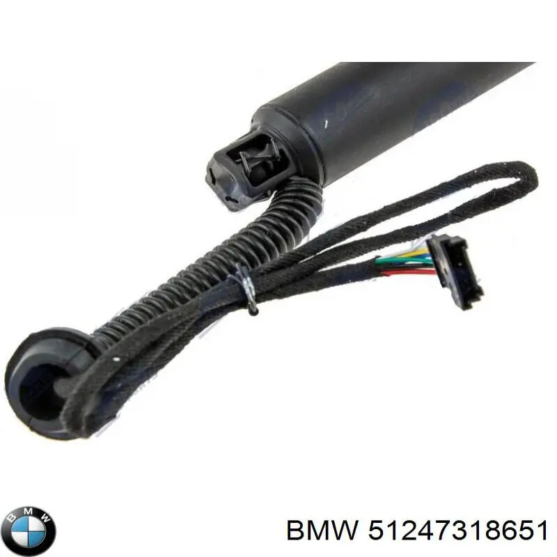 Amortyzator klapy bagażnika (3/5 drzwi-tylnych) BMW 51247318651 cena, od 84,59 USD