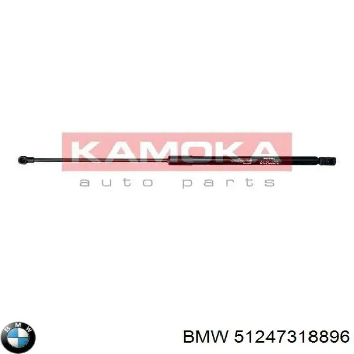 Amortyzator klapy bagażnika (3/5 drzwi-tylnych) BMW 51247318896 cena, od 16,73 USD