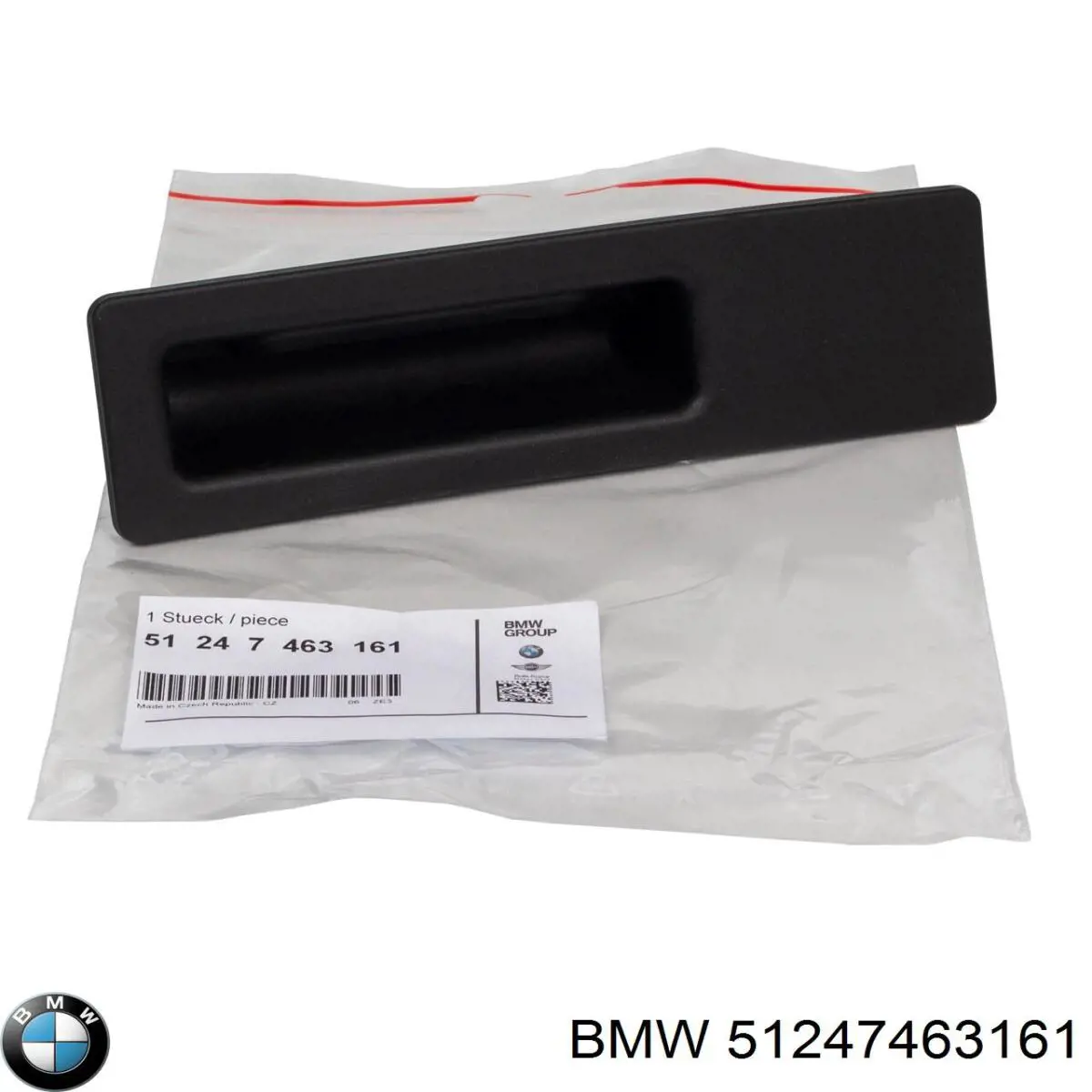 51247463161 BMW klamka bagażnika (drzwi 3/5 tylnych zewnętrzna)