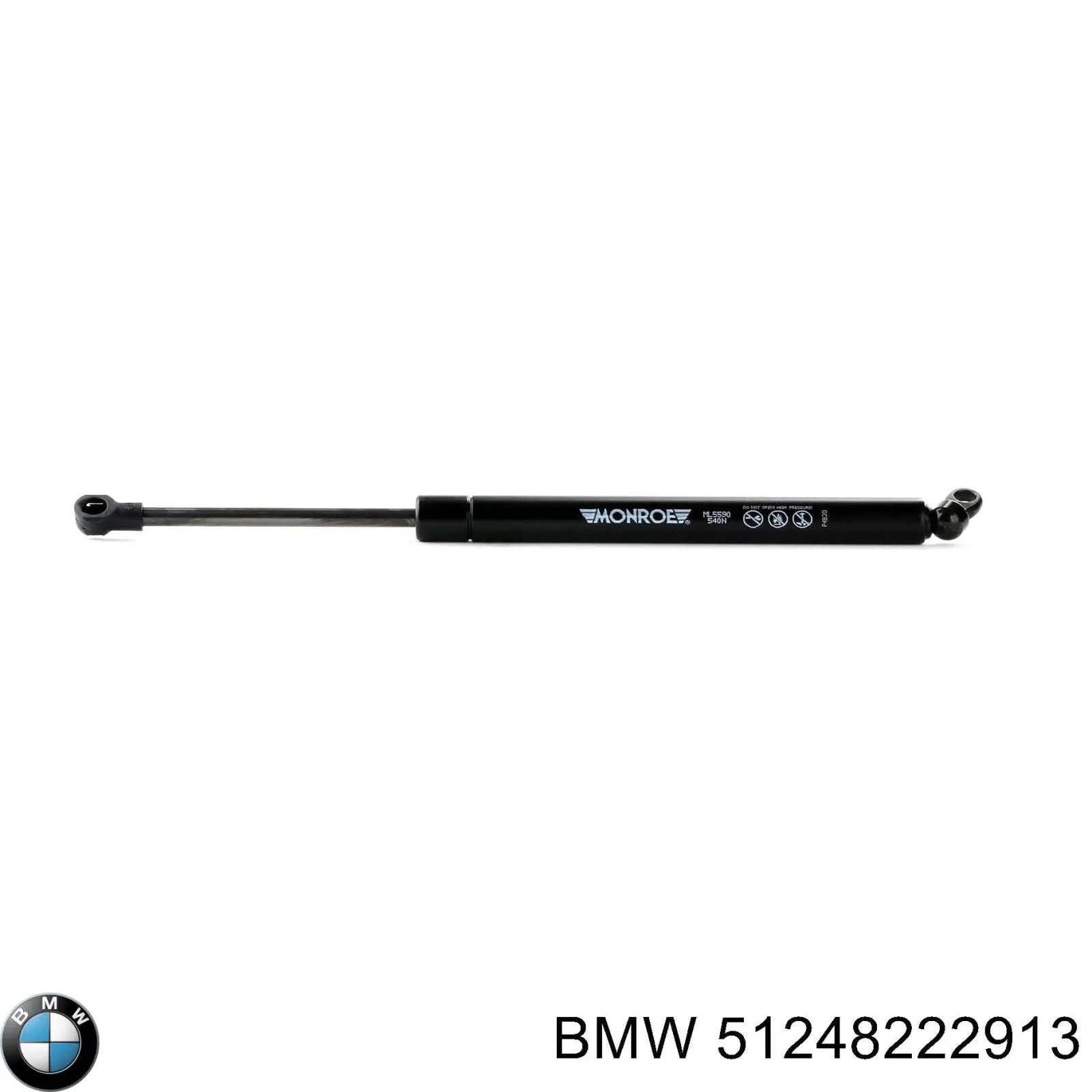 Do koszyka 51248222913 BMW Amortyzator klapy bagażnika (3/5 drzwi-tylnych)