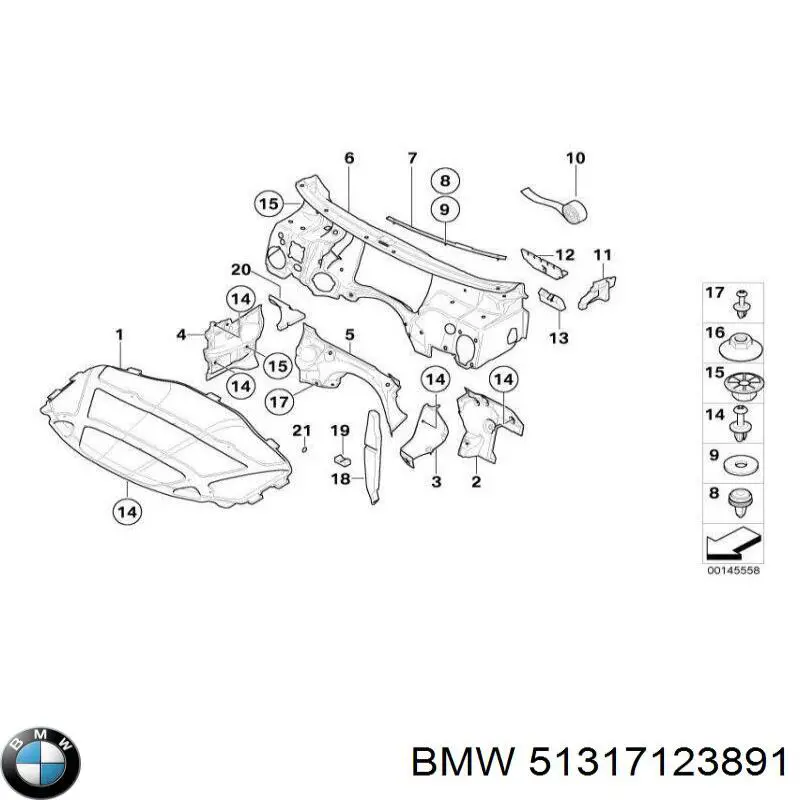 Szyba przednia BMW 1 hatchback (E81) (2006 - 2012) cena, od 416,00 USD