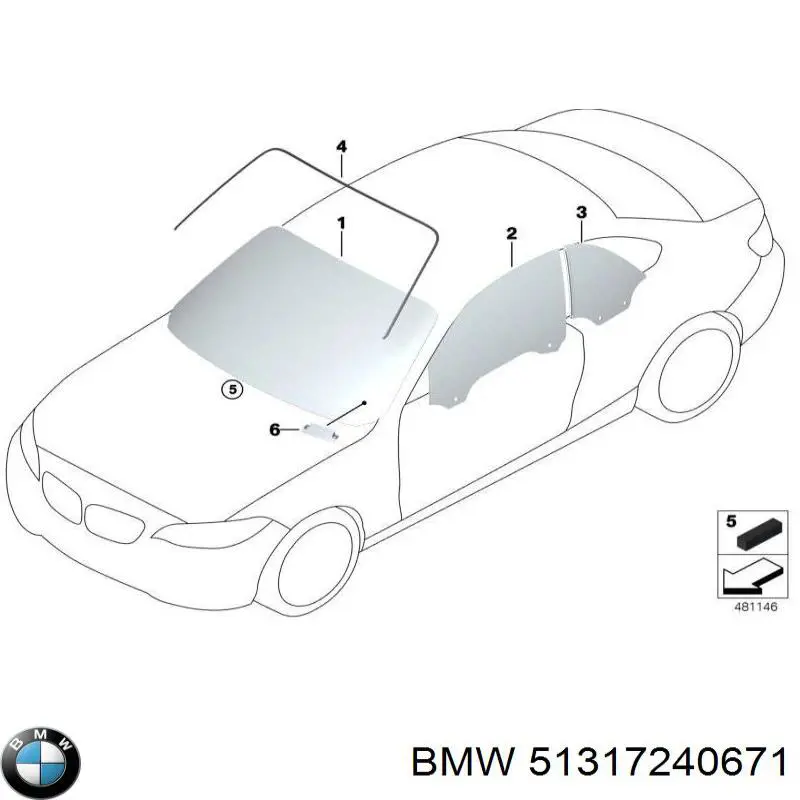 Listwa ochronna szyby przedniej BMW 2 kabriolet (F23) (2014 - 2021) cena, od 55,58 USD