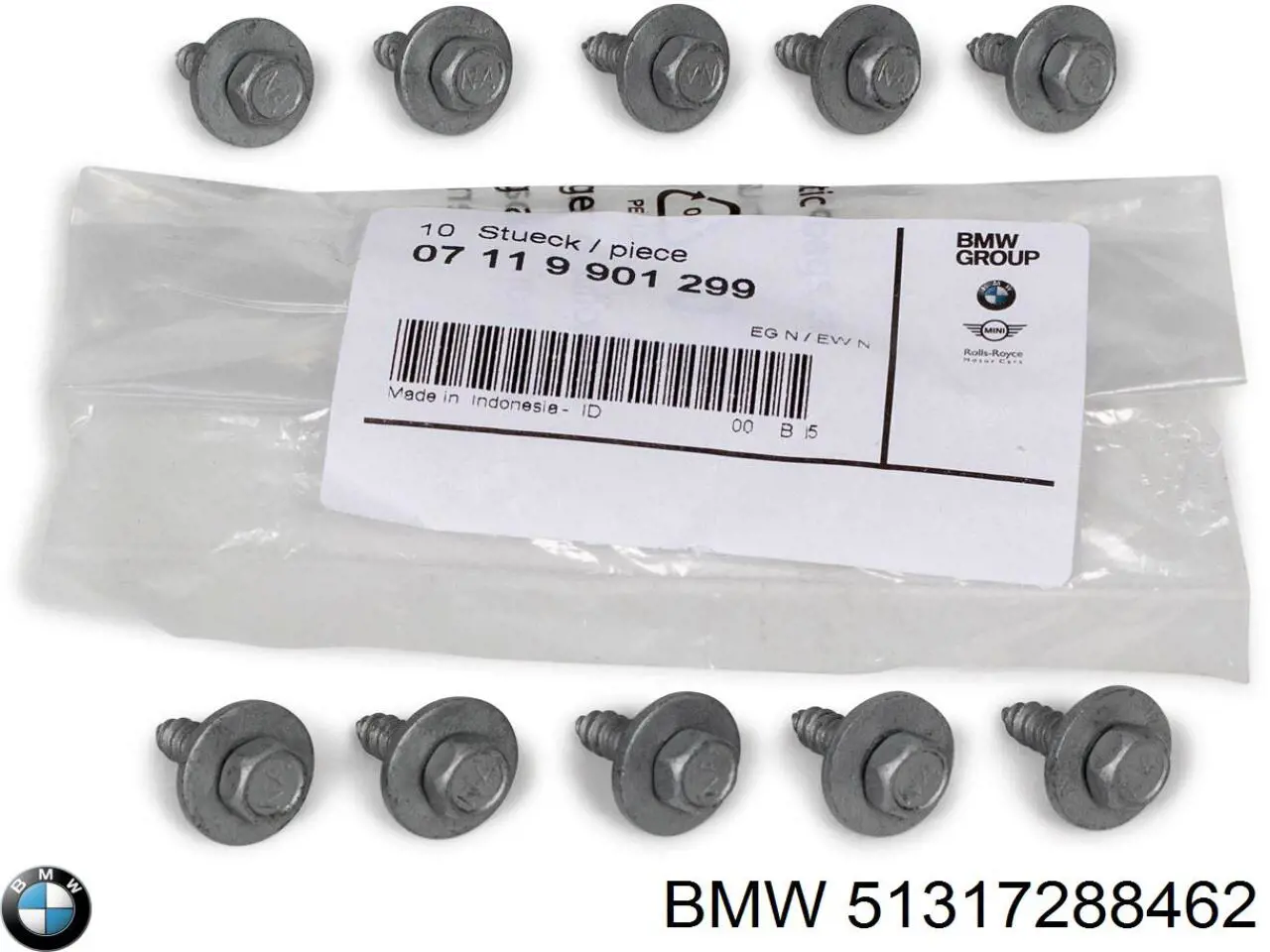 Odbój maski BMW 51317288462 cena, od 3,28 USD